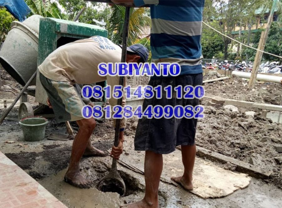 Proyek bore pile gedung